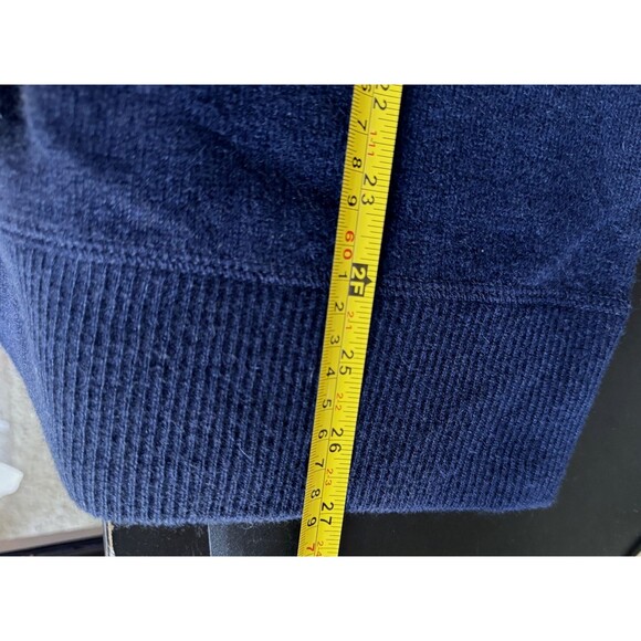 AE77 100% Cashmere Sweater SMALL NWT  Blue Unisex $248 Great Gift! - Picture 6 of 12